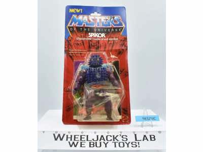 Spikor NEW MOSC 1984 Masters of the Universe MOTU Mattel Vintage Figure