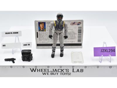 Ace v6 G.I. Joe Valor vs Venom 2004 Hasbro Action Figure
