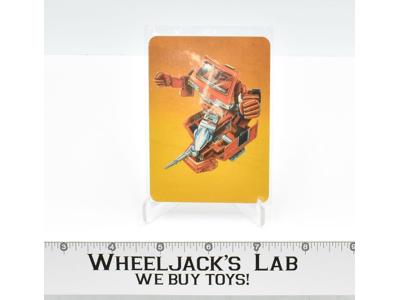 Ironhide Card 1985 G1 Transformers Action Trading Cards