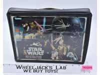 Star Wars Vinyl Collector's Case UNUSED STICKERS 1977 Kenner Carry Case Vintage