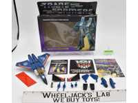 Thundercracker 100% Complete W/ Box 1984 G1 Vintage Hasbro Transformers Figure