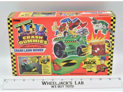 Crash Lawn Mower The Incredible Crash Dummies 1991 Tyco NEW SEALED MISB