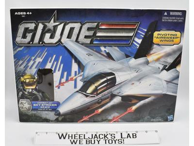 Sky Striker XP-21F &amp; Ace 100% Complete Action G.I. Joe 2011 Vehicle Hasbro