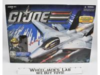 Sky Striker XP-21F &amp; Ace 100% Complete Action G.I. Joe 2011 Vehicle Hasbro