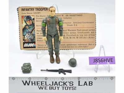 Grunt V1.5 100% Complete 1983 G.I. Joe Hasbro Vintage Action Figure