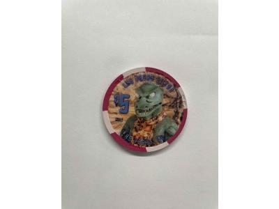 Las Vegas Hilton $5 Uncirculated Casino Chip Star Trek Gorn 2006