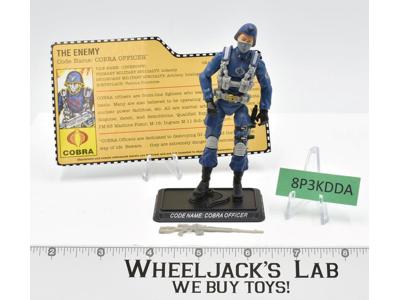 Cobra Officer v4 100% Complete GI Joe 25th Anniversary 2008 Hasbro Action Figure