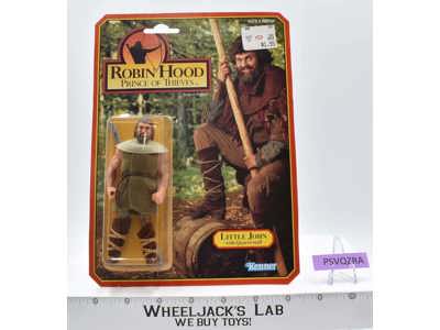 Little John Robin Hood MOSC Prince of Thieves 1991 Kenner Action Figure Vintage