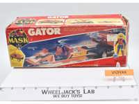 Gator Hayes 100% Complete W Box 1985 MASK Kenner Vintage