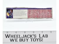 Runabout Action Figure Tech Spec 1986 Vintage Hasbro G1 Transformers