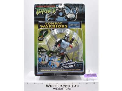 Shredder Combat Warriors Teenage Mutant Ninja Turtles TMNT 2005 Playmates MOSC