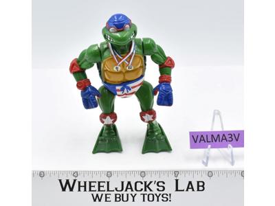 Super Swimmin' Raphael Teenage Mutant Ninja Turtle 1992 Playmates Action Figure