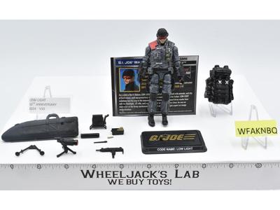 Low-Light v8 100% Complete G.I. Joe 50th Anniversary 2014 Hasbro Action Figure