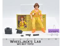 April O'Neil NR MINT 100% Complete TMNT 1988 Playmates Vintage Action Figure
