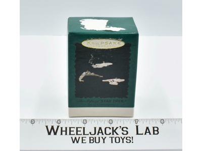 The Ships Of Star Trek Set of 3 Keepsake Ornament 1995 MIB Hallmark