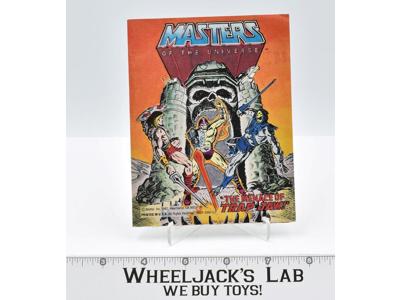 The Menace of Trap Jaw ! Mini Comic Book MOTU Masters of the Universe Mattel