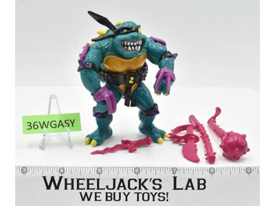 Slash 100% Complete Teenage Mutant Ninja Turtle TMNT 1990 Playmates Figure