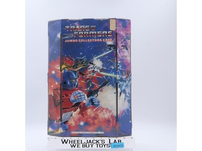 Vinyl Jumbo Collectors Case #75000 Tara Toy Corp. 1985 G1 Transformers Vintage