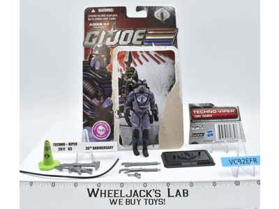 Techno-Viper v3 100% Complete GI Joe 30th Anniversary 2011 Hasbro Action Figure