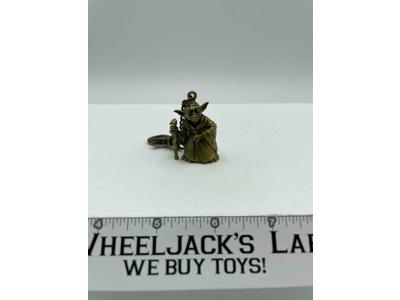 Yoda 1997 LFL Star Wars Copper 1.5" Vintage Keychain
