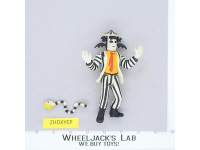 Showtime Beetlejuice W/Rotten Rattler 100% Complete Beetlejuice 1989 Vintage