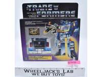 Soundwave NICE FIGURE W Canadian ERROR Box Complete Hasbro G1 Transformers 1984