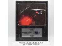 Captain Sulu Star Trek Undiscovered Country George Takei AUTOGRAPHED Plaque
