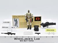 Desert Cobra C.L.A.W.S. V1 G.I. Joe 2002 Hasbro Action Figure