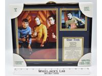 Spock Kirk Scotty Star Trek Original Front Row Collectibles Framed Photograph