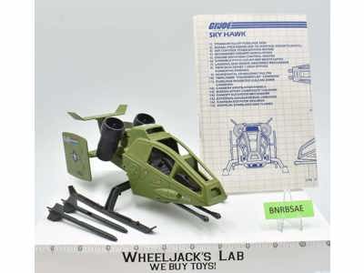 Sky Hawk 100% Complete 1984 G.I. Joe Hasbro Action Figure Vintage Vehicle