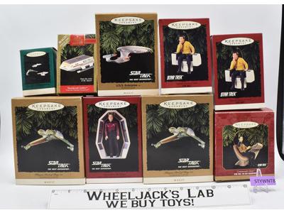 Lot of 9 Star Trek Hallmark Magic Keepsake Ornaments