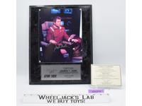 Captain Kirk Star Trek William Shatner AUTOGRAPHED Plaque 278/995