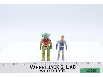 Fang & Mercury Dino Riders English Siso 1989 Tyco Vintage Action Figures