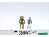 Fang & Mercury Dino Riders English Siso 1989 Tyco Vintage Action Figures