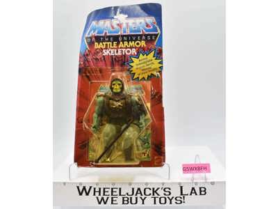 Battle Armor Skeletor He-Man Masters of the Universe 1983 Mattel NEW MOSC