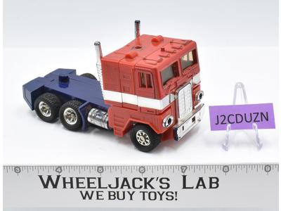 Optimus Prime Cab 1984 G1 Transformers Vintage Hasbro MISSING PART OF GRILL