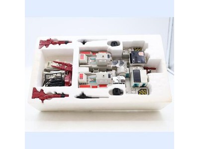 Metroplex W/BOX & INSERT 100% Complete 1985 Vintage G1 Transformers ...