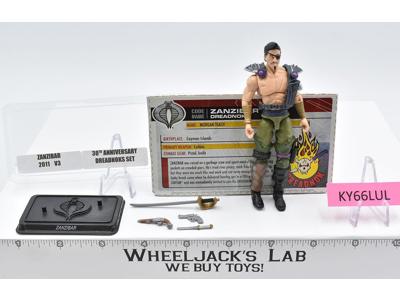Zanzibar v3 100% Complete G.I. Joe Dreadnok BBTS Exclusive 2011 Hasbro