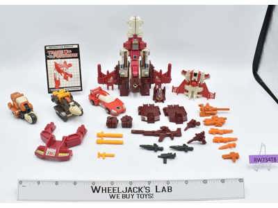 Computron 100% Complete Vintage 1987 G1 Transformers Hasbro Action Figure