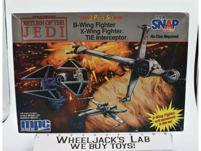 3 Piece Set Return Of The Jedi Star Wars 1992 NEW MIB Ertl MPC Vintage