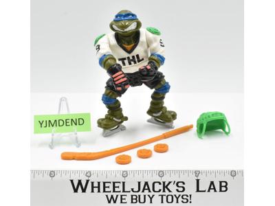 Slap Shot Leo 100% Complete Teenage Mutant Ninja Turtle 1991 Playmates TMNT