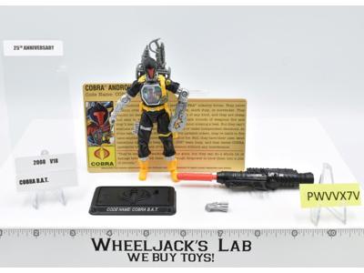 Cobra B.A.T. V17 100% Complete 25th Anniversary G.I. Joe 2008 Hasbro Figure
