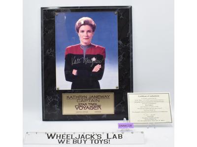 Katheryn Janeway Star Trek Kate Mulgrew AUTOGRAPHED Plaque 449/995