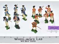 Lot of Plastic Army Soldiers Miniature Figurines 1970-80's Britain's LTD