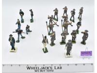 Lot of Plastic Miniature Figurines 1970-80's Unknown Brand