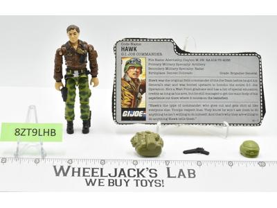 Hawk V2 100% Complete G.I. Joe 1986 Hasbro Vintage Action Figure