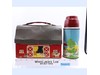 Red Barn Dome Metal Lunch Box 1958 American Thermos Vintage w/ THERMOS