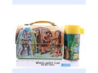 It's About Time Metal Lunch Box 1967 Aladdin Vintage w/ THERMOS