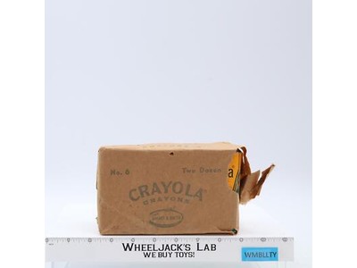 2 Dozen 6-pack NOS No. 6 Crayola Crayons 1980's Binney & Smith NEW in Wrapper