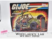 A.W.E. Striker &amp; Crankcase Complete W/ Box G.I. Joe 1985 Hasbro Vintage Vehicle